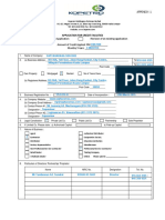 Credit Limit Application Form PDF