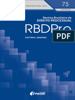 Revista Brasileira de Direito Processual - RBDpro Nº 75