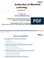 Lecture 8 - Gradient Descent, Learning Models, Loss Functions (DONE!!) PDF