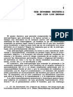 El Problema Del Hombre. Introducción A La Antropología Filosófica - J. Gevaert