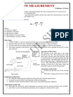 Unit 4 Flow Measurement