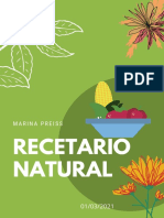 Recetario Natural PDF