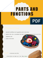 Cell Parts and Functions