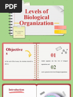 Levels of Biological Organization: Here Starts The Lesson!