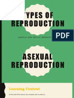 Types of Reproduction: Asexual and Sexual Reproduction