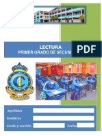 Prueba Ecr Diagnostica Lectura 1ro Secundaria PDF