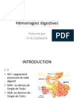 Hémorragies Digestives