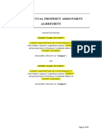 Intellectual Property Assignment Agreement