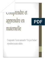 Visit PDFcours - Com Powerpoint Comprendre Et Apprendre en Maternelle - PDF 505