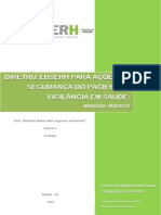 Diretriz Ebserh para Ações em Segurança Do Paciente E Vigilância em Saúde