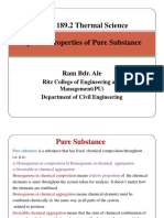 Properties of Pure Substance