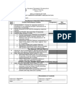 Infant CPR Checklist PDF