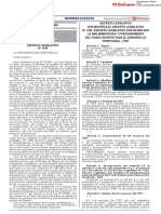 Poder Ejecutivo Modifica Implementación Del Fondo Invierte para El Desarrollo Territorial