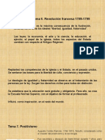 Revolución Francesa Positivismo y Corrientes de Pensamiento