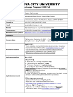 00 - NCU Exchange Program Fact Sheet 2023