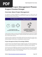 03-Project Management Process Groups