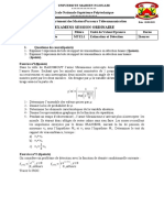 DETECTION Et Estimation