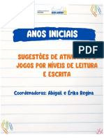 Atividades Níveis de Escrita Lúdica PDF