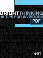 16 Tips For Investors