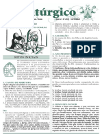 Ritos Iniciais: Ano 42 - #2561 - 16/10/2022 Ano C / Tempo Comum / Verde