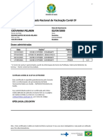 Certificado Nacional de Vacinação Covid-19: Doses Administradas