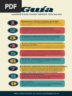 Infografía Guía de 9 Pasos Básica y Colorida Amarillo, Verde y Rosa