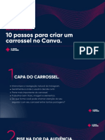 10 Passos para Criar Um Carrossel No Canva.: AULA 279 Com Stella Sadério