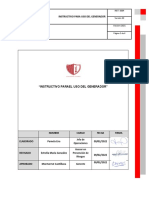 Inst 0004. - Instructivo Parauso de Generador