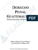 Derecho Penal Guatemalteco - Jose Francisco de Mata Vela y Hector Anibal de Leon Velasco 1 PDF