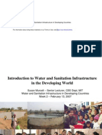 11.479J / 1.851J Water and Sanitation Infrastructure in Developing Countries