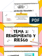 Tema 2. - Rendimiento y Riesgo