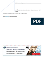 Numerical Investigation On The Performance of Stone Columns Under Raft Foundation in Soft Clayey Soils