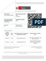 MINSA - Carnet Vacunación Document PDF