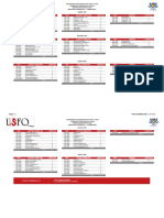 COD Primer Semestre Creditos COD Segundo Semestre Creditos COD Verano Creditos