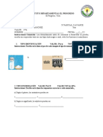 Examen Español 7mo IV Parcial