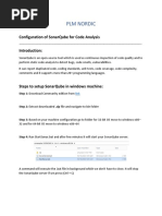 SonarQube Configuration PDF