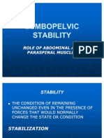 Lumbopelvic Stability Presentation