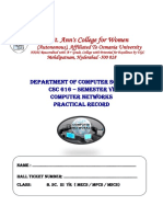 ComputerNetworks LabManual PDF