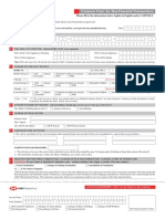 Common Form For Non-Financial Transactions: Please Fi LL in The Information Below Legibly in English and in CAPITALS