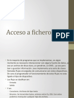 Acceso A Ficheros