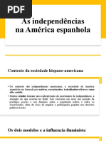 As Independências Na América Espanhola