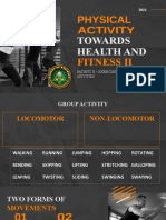 Towards Health And: Fitness Ii