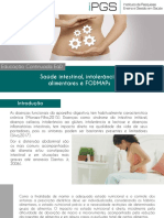 Saúde Intestinal, Intolerâncias Alimentares E Fodmaps: Educação Continuada Ead