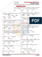 Numeración I: Aptitud Matemática