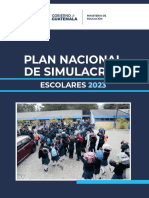 Plan Nacional de Simulacros Escolares