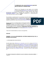 01-Escrito de Demanda de Solicitud de Concurso Voluntario Art. 6 LC