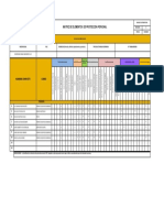 Matriz de Elementos de Protección Personal