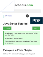 JavaScript Tutorial