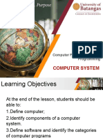 Lesson 1 Computer Systems