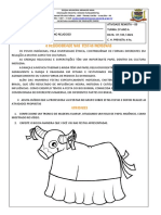 5º Ano A - Aula 09 - Ensino Religioso